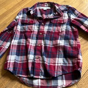 Boys old navy flannel